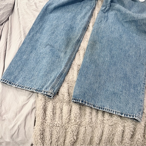 MADEWELL Superwide Leg Jeans in Medium Wash - Size 23 - Picture 12 of 14